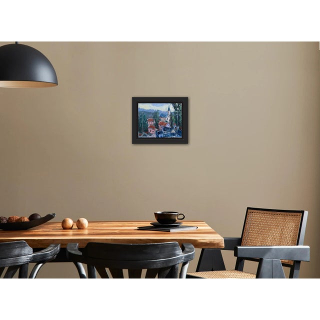 "Virginia City Nevada" Contemporary Landscape Oil Painting For Sale - Image 11 of 12