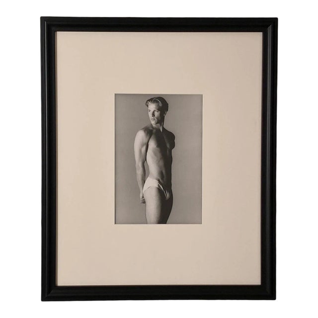 Vintage Photograph of a Fit Man, American Circa 1970 For Sale