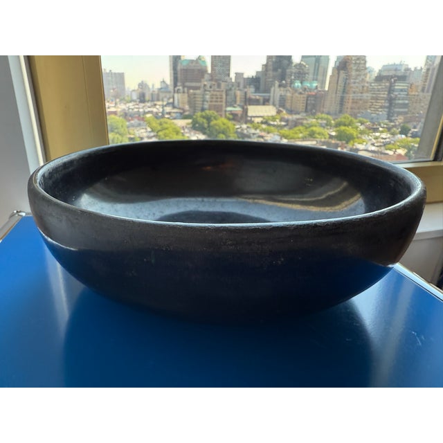 Maria Martinez Black Bowl 1940's For Sale In New York - Image 6 of 8