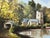 Painting of Church in Cornwall on the English South Coast with Figures & Boats 1985 Circa For Sale - Image 15 of 16