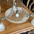 Bronze Vintage Cast Glass Chandelier For Sale - Image 8 of 12