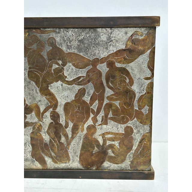 “Bathers” Coffee Table by Philip & Kelvin LaVerne For Sale - Image 9 of 12