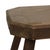 Brutalist Rustic Wood Milk Stool For Sale - Image 10 of 15