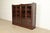 Limbert Style Antique Arts & Crafts Mahogany Double Bookcase Cabinet, Newly Refinished For Sale - Image 12 of 12
