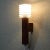 1950s Wall Lights in Teak and Glass, Sweden, 1950s, Set of 2 For Sale - Image 5 of 10