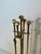 Metal Neoclassical Style Brass Fireplace Tools. French. Circa 1970 For Sale - Image 7 of 12