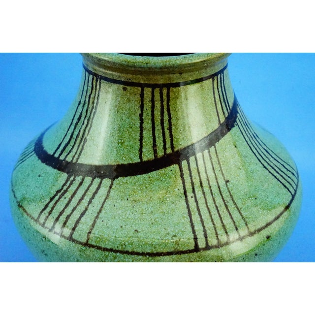 Mid-Century Ceramic Vase attributed to Alessio Tasca for Istituto Statale d'Arte, Venice, Italy, 1950s For Sale - Image 14 of 18