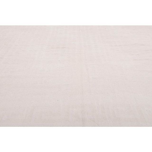 Late 20th Century Vintage Indian Dhurrie Rug, 08'10 X 11'04 For Sale - Image 5 of 10