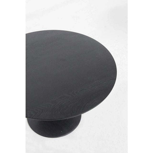 Mid-Century Modern Danish Black Wood Coffee Table by Nanna Ditzel, 1960s For Sale - Image 3 of 8