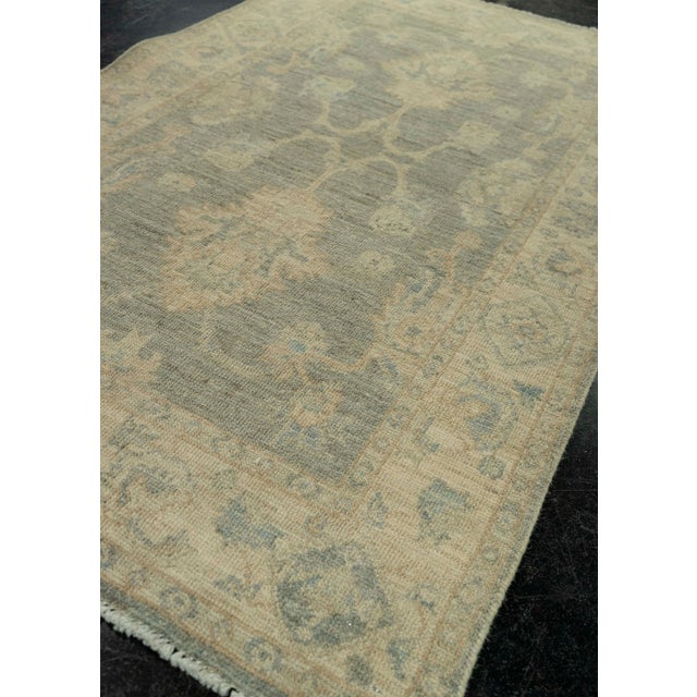 Textile Oushak Rug 3'1" x 5' #21369 For Sale - Image 7 of 8