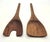 Mid-Century Modern 1970s Teak Wood Salad Serving Utensils, a Pair For Sale - Image 3 of 10