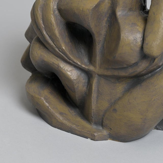 Jan Keustermans, Abstract Sculpture, Plaster For Sale - Image 12 of 18