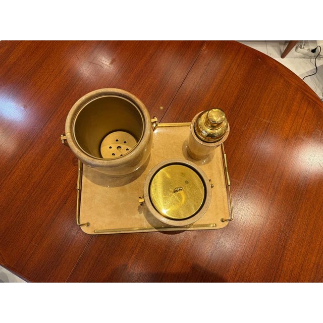 Barware from Aldo Tura, 1960s, Set of 4 For Sale - Image 6 of 16