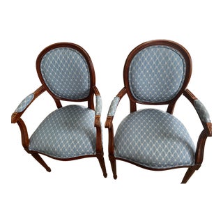 1990s Vintage Ethan Allen Chairs - Set of 2 For Sale