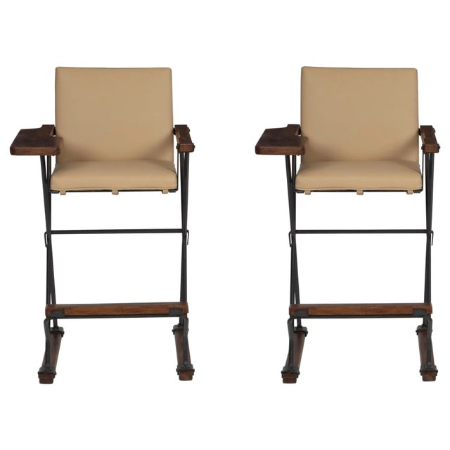 Cleo Baldon High Stools - A Pair For Sale - Image 12 of 12