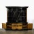 Mid-Century Modern Rare James Mont Cabinet in Black Lacquer W/ Gilt Carved Handles For Sale - Image 3 of 12
