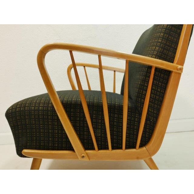 Wood Mid-Century Easy Chair, Germany, 1960s For Sale - Image 7 of 14