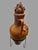 Antique Italian Terra Cotta Covered Urn Vase Grape Vine Relief 2 Handle Decorative Jar For Sale - Image 4 of 12