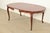 Kindel Furniture French Provincial Louis XV Carved Cherry Wood Extension Dining Table, Newly Refinished For Sale - Image 9 of 16