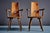 1960s Brutalist Armchairs in Oak by Vervoort, Tilburgnetherlands, 1960s, Set of 2 For Sale - Image 5 of 16