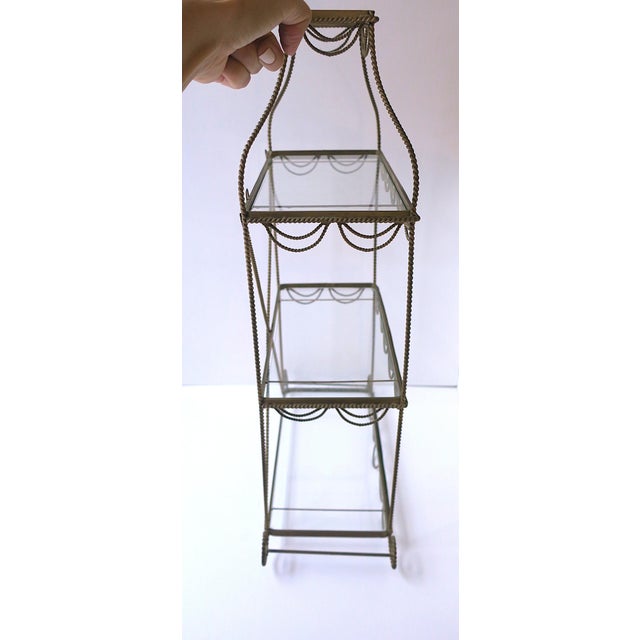 Wall Shelf Étagère Neoclassical Style, Circa Late-20th Century For Sale - Image 15 of 17