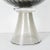 This handblown Murano glass bowl or vase features fluted footing with a tapered neck design in smoked glass. An elegant,...