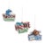 Glass Sports Ornaments (Set of 12) For Sale