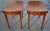 Wood Pair 1940s Imperial Grand Rapids Genuine Mahogany Pembroke Tables, Refinished For Sale - Image 7 of 10