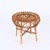 Mid-Century Modern Mid-Century Rattan and Wicker Round Pouf Stool by Franco Albini, Italy, 1960s For Sale - Image 3 of 12