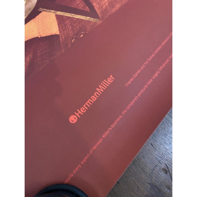 Herman Miller Charles Eames 500 Art Poster from Edlefson, 2002 For Sale - Image 12 of 18
