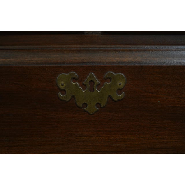 Pennsylvania House Cherry Chest on Chest Design High Chest For Sale - Image 11 of 15