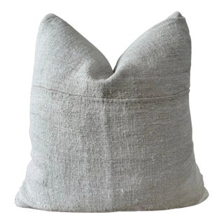 European Grainsack Pillow With Down Insert For Sale