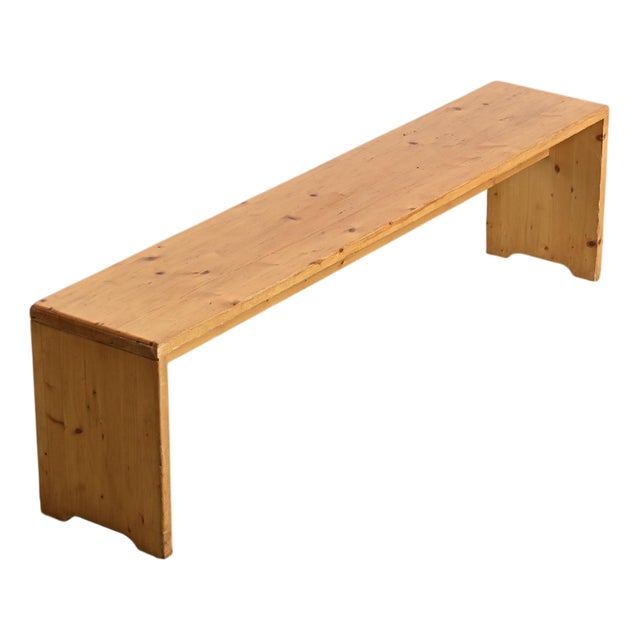 Pine Bench from Les Arcs, France, 1969 For Sale