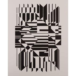 Victor Vasarely, TILLA, Lithograph For Sale
