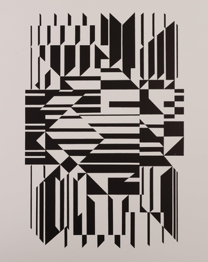 Victor Vasarely, TILLA, Lithograph