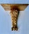 Hollywood Regency Large Italian Giltwood Acanthus Leaf Wall Bracket Shelf, 20th Century For Sale - Image 3 of 13