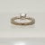 Metal Brilliant Earth GIA Certified 18k Gold and Diamond Ring & Matching Band Size 3.5 - 2 Pieces For Sale - Image 7 of 10