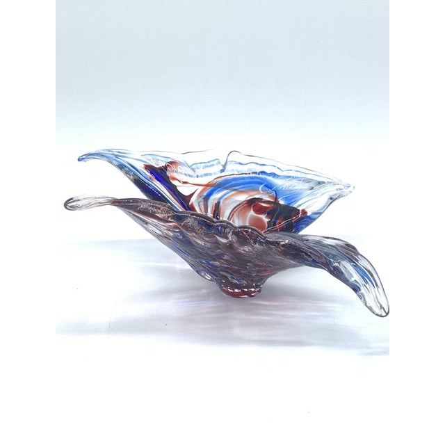 Art Deco Goldhagen Art Glass Butterfly For Sale - Image 3 of 7