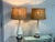 Late 20th Century Mid Century Blanc De Chine Table Lamps, Pair For Sale - Image 9 of 12