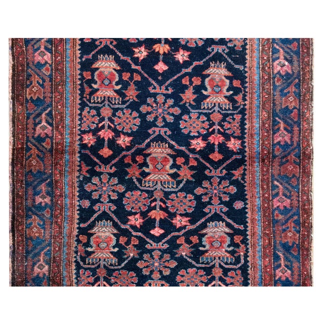 Early 20th Century Persian Malayer Rug For Sale - Image 4 of 15