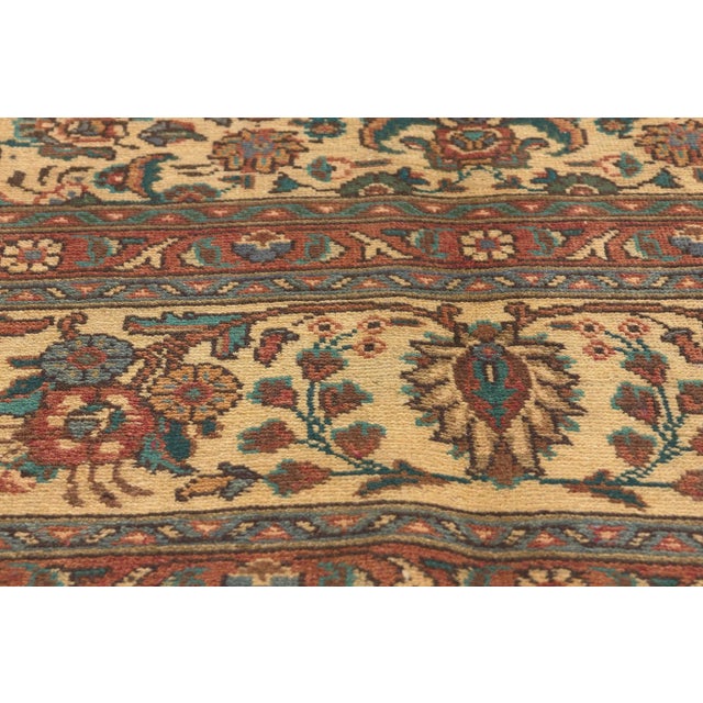 Mid 20th Century Mid 20th Century Mid 20th Century Vintage Persian Tabriz Rug 08'00 X 11'07 For Sale - Image 5 of 9