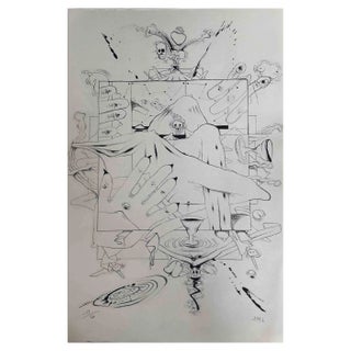 Jacques Chemay, Phantom, Lithograph, 1997 For Sale