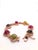 Gemstone Bochic “Capri” Vintage Fancy Sapphire & Ruby Bracelet Set In 18K & Silver For Sale - Image 7 of 14