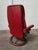 Set of Scandinavian Armchair and Ottoman from Ekornes, 1990s For Sale - Image 4 of 13