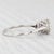 Modern 1.23ct Old European Diamond Solitaire Engagement Ring 14k Gold Filigree Size 6.25 For Sale - Image 3 of 8