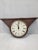 Antique Large E. Howard & Co. Oak Cased Double Sided Top Mount Bank Clock For Sale - Image 4 of 5