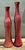 Vintage Pair of Ribbed Tall Vases For Sale - Image 11 of 12