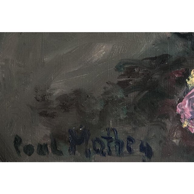 Modern Paul Mathey, L'Oiseau des îles et les Fleurs, 1966, Oil on Canvas, Framed For Sale - Image 3 of 10