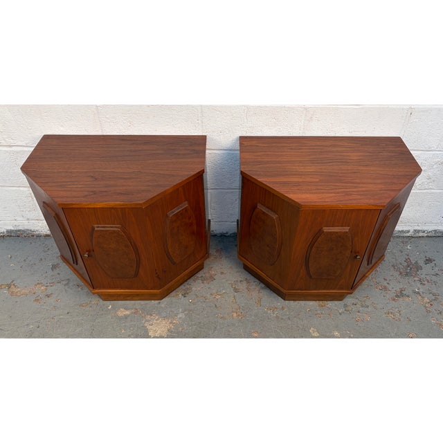 Designed with timeless mid-century appeal, these Walnut Nightstands by Young Manufacturing showcase the brand’s renowned...