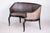 Black Sofa attributed to Otto Prutscher, 1890s For Sale - Image 10 of 15